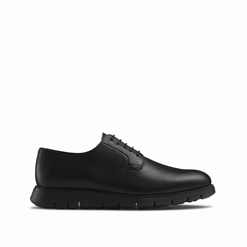 Russell & Bromley Socialite Mens Lace-Up Black |QOY241QS|